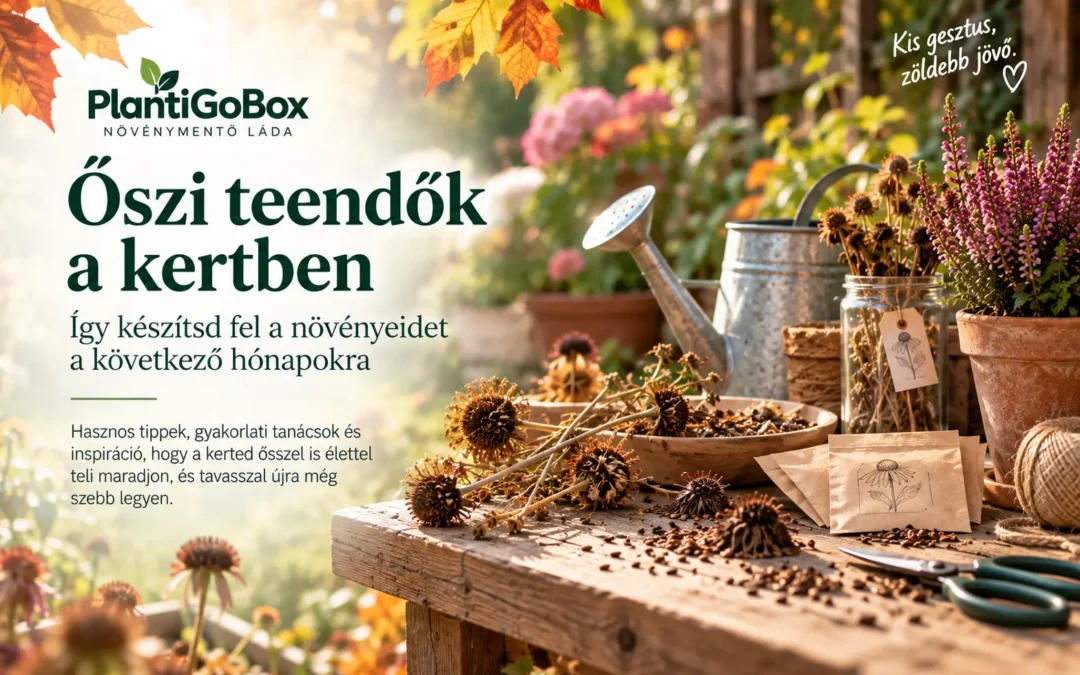 Őszi teendők a kertben – így készítsd fel növényeidet a következő hónapokra